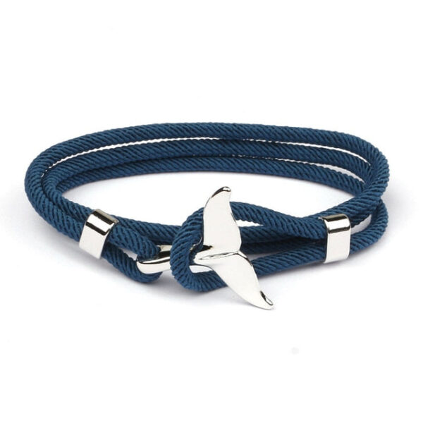 Whale Tail Anchor Bracelet