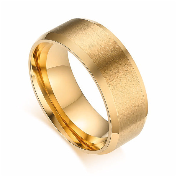 Simple Gold Band Ring