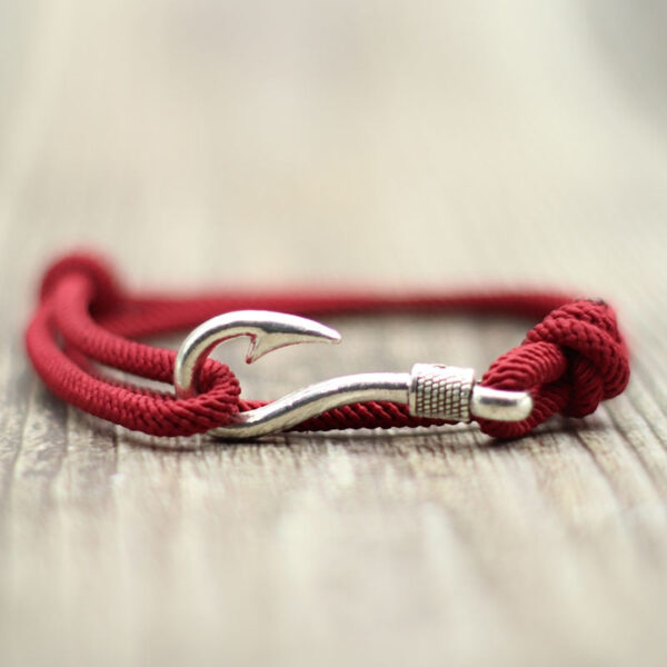 Fish Hook Anchor Bracelet