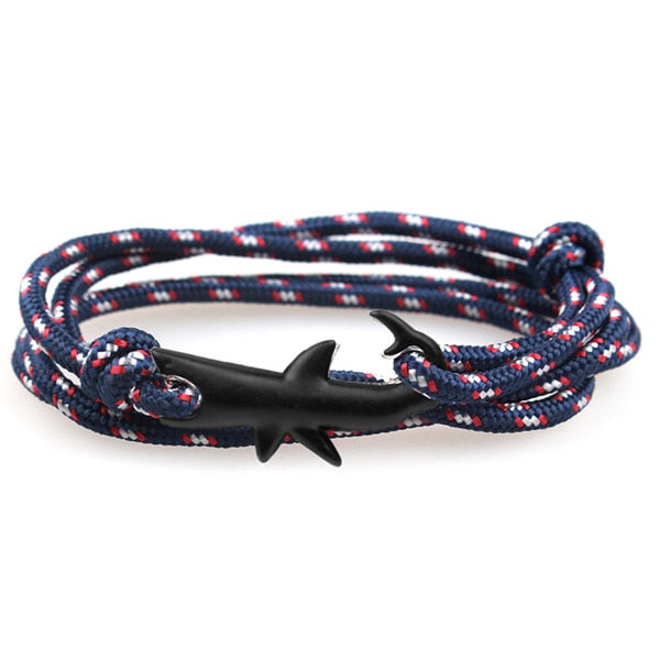 Shark Anchor Bracelet