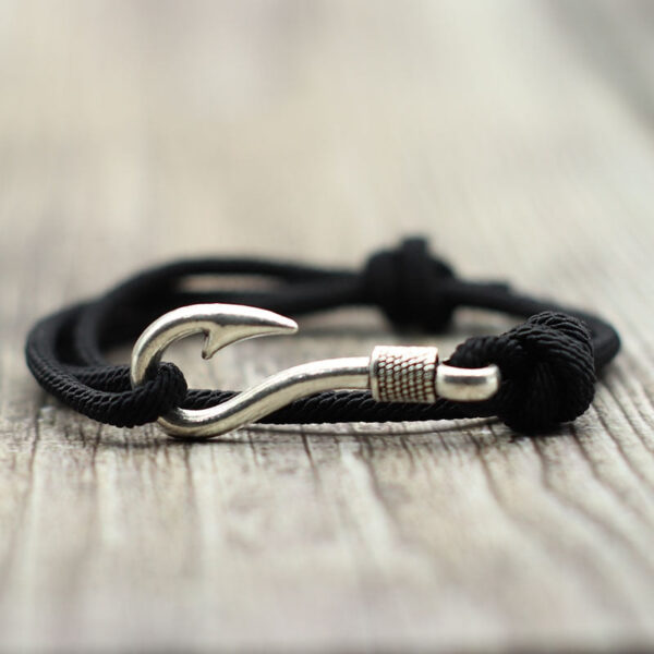 Fish Hook Anchor Bracelet