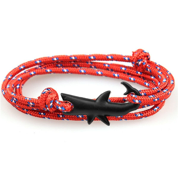 Shark Anchor Bracelet