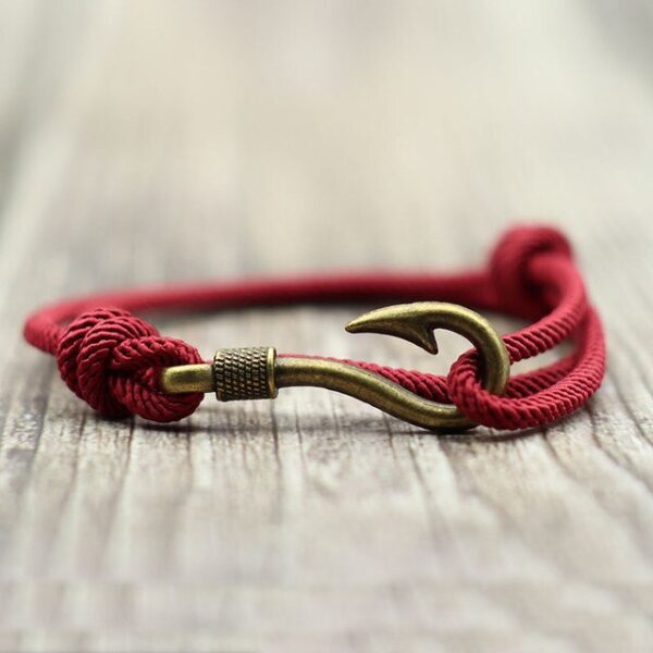 Fish Hook Anchor Bracelet