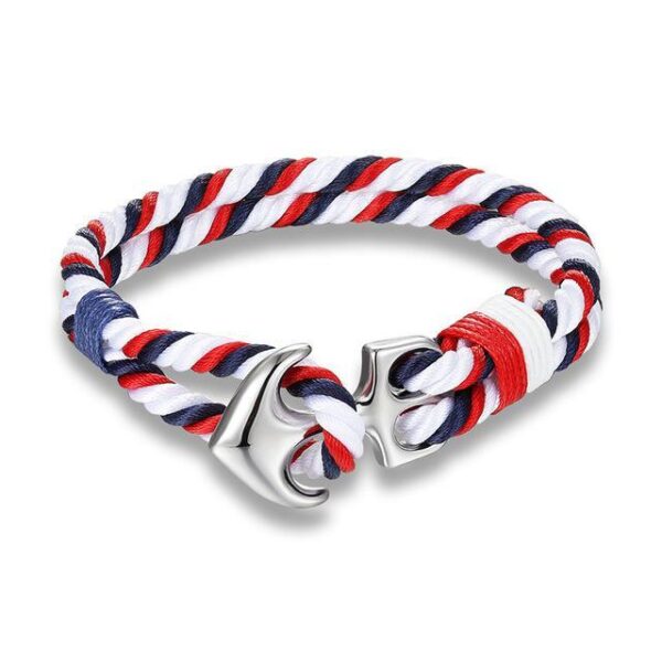 Striped Anchor Bracelet | 3 Styles